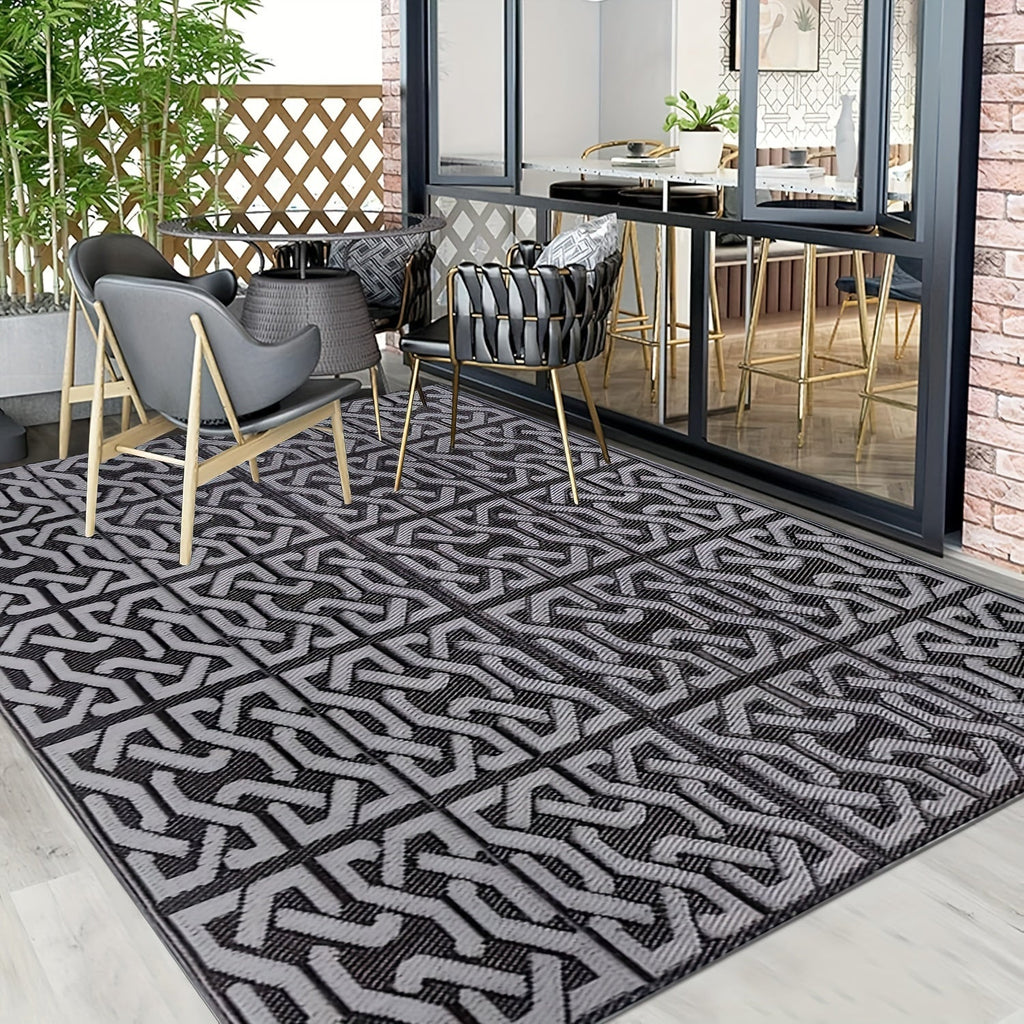 Reversible Outdoor Patio Rug – 5 × 8 ft (152 × 244 cm)