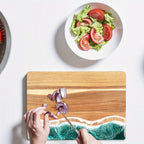 Ocean Wave Resin Serving Board – view 9