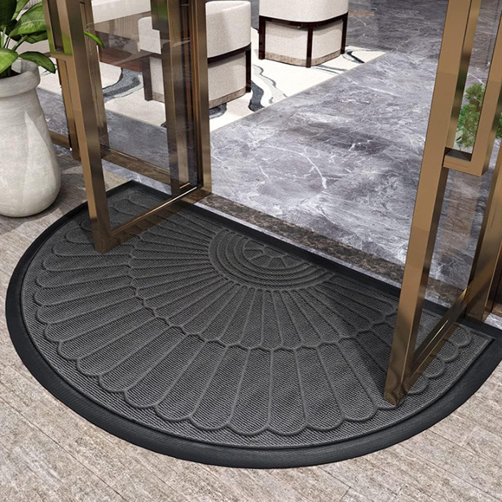 Half-Round Rubber-Backed Door Mat – view 2