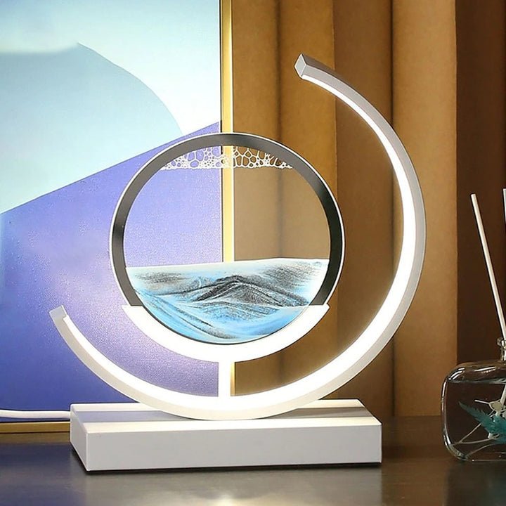 Moving Sand Art LED Table Lamp – view 4