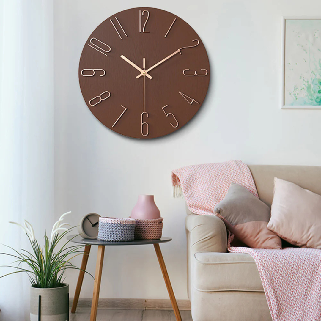 Silent Quartz Wall Clock