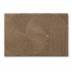 Textured Non-Slip Entry Mat – Khaki / 18 × 30 in (45 × 75 cm) / Khaki / 24 × 35 in (60 × 90 cm)