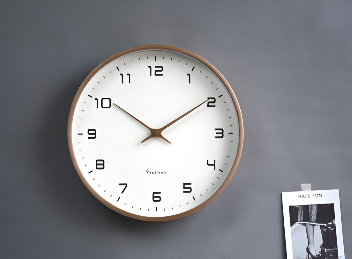 Minimalist Wooden Wall Clock – view 6