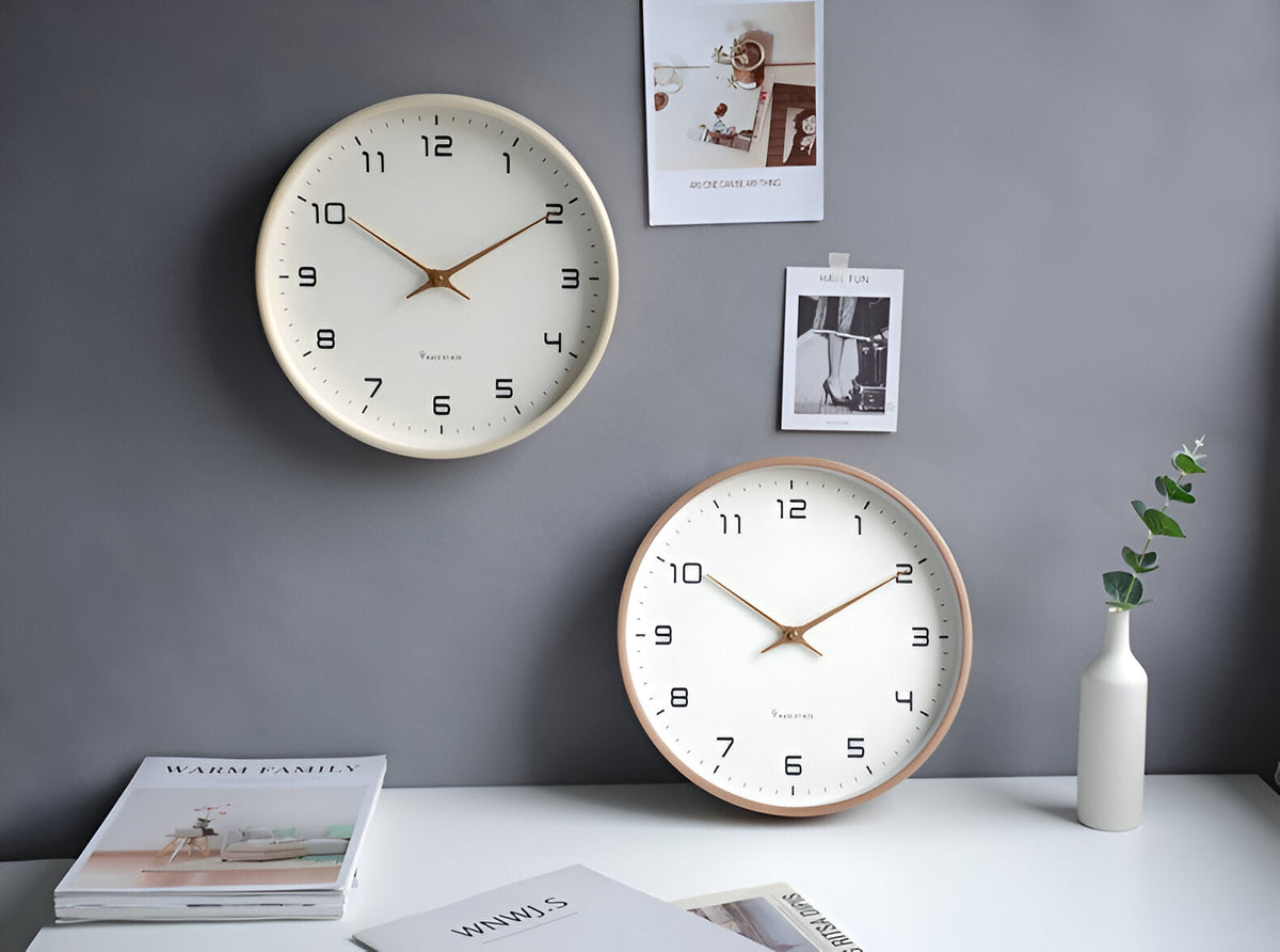Minimalist Wooden Wall Clock – view 5