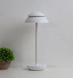Rechargeable Dome-Top Table Lamp – White
