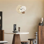 Stone-Look Silent Wall Clock – view 2