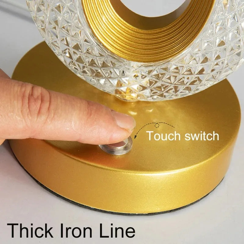 3D Crystal LED Night Light – view 5