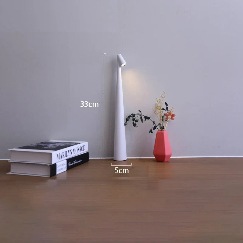 Cordless Table Lamp – White / Adjustable