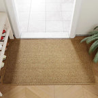 Woven Faux Jute Entrance Mat – Brown / 16 × 24 in (40 × 60 cm) / Brown / 20 × 31 in (50 × 80 cm) / Brown / 24 × 35 in (60 × 90 cm)