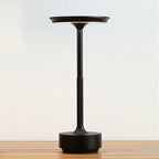 Cordless Disc-Top Table Lamp – Black