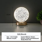 3D Crystal LED Night Light – Sphere