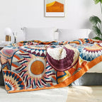 Bohemian Cotton Throw Blanket – view 4