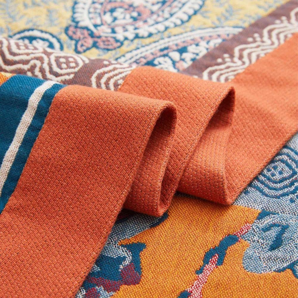 Bohemian Cotton Throw Blanket – view 7